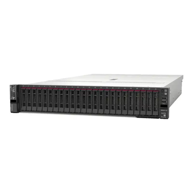 Lenovo Serveur Rack 2U SR650 V2 Xeon Silver 4310 (12C 2.1GHz 18MB Cache - 120W), 32GB (1x32GB, 3200MHz 2... (7Z73A0AGEA)_1